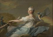 Jean Marc Nattier Princess Marie Adelaide of France Spain oil painting artist